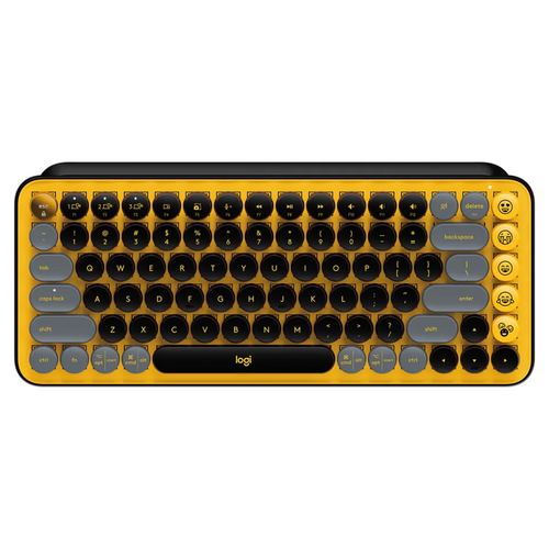 Logitech POP Keys Mechanical Wireless Emoji Keyboard Blast