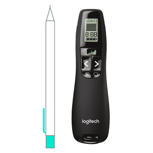 Logitech R800 Laser Presentation Remote with LCD Display
