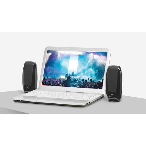 Logitech S150 Wired USB-A Stereo Speakers Black