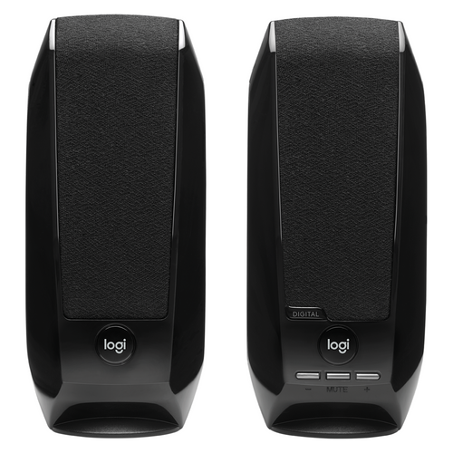Logitech S150 Wired USB-A Stereo Speakers Black