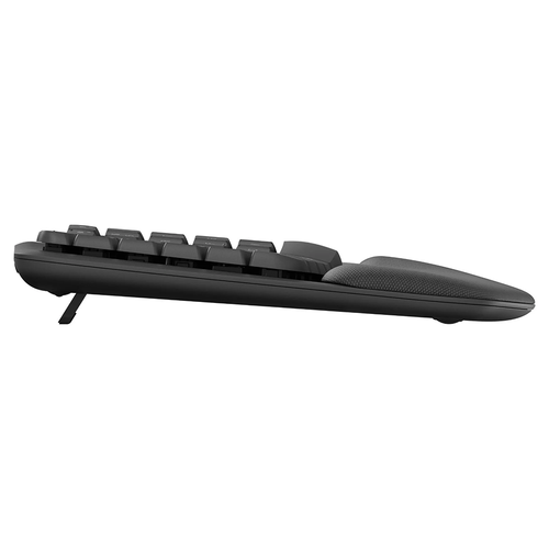 Logitech Wave Keys Ergonomic Wireless Keyboard Graphite