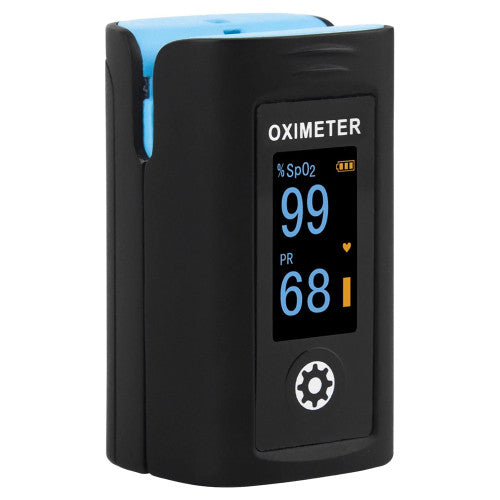 Lux Black Finger Pulse Oximeter