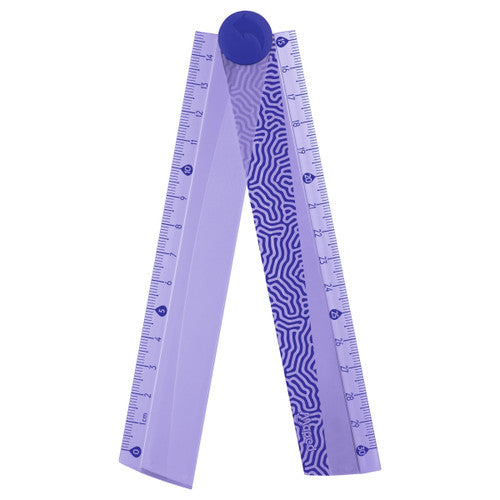 Maped Foldable Ruler 30cm Purple Hangsell