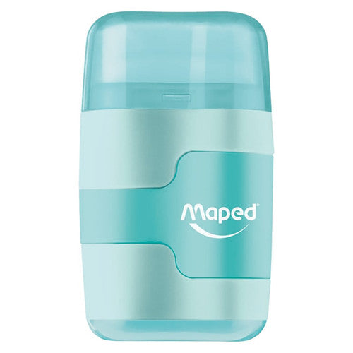 Maped Connect Sharpener and Eraser Pastel Colour Box of 6