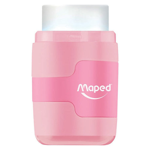 Maped Connect Sharpener and Eraser Pastel Colour Box of 6
