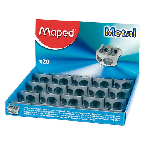 Maped Classic 2-Hole Sharpener Display of 20