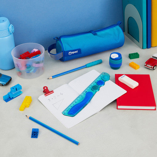 Maped Kidy Learn Concentration Sensory Pencil and Chewable Topper Box of 24