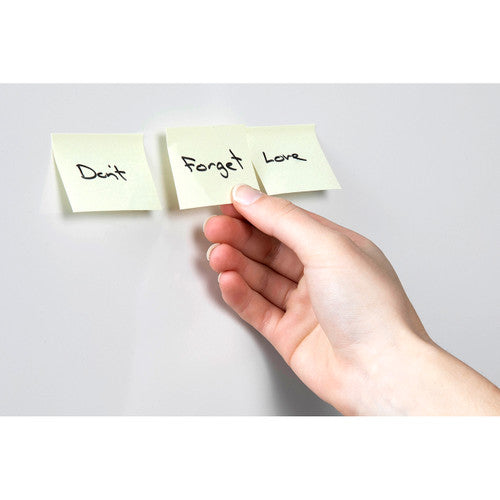 Marbig Repositionable Notes 40 x 50mm Yellow Pack of 12