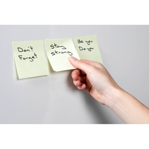 Marbig Repositionable Notes 75 x 75mm Yellow Pack of 12