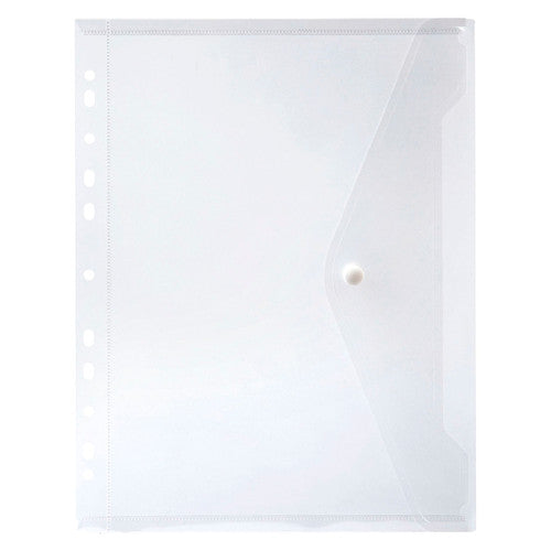 Marbig Binder Wallet A4 Right Side Open Clear Pack of 12