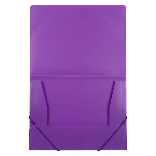 Marbig Document File A4 Purple Box of 12