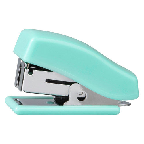 Marbig Mini Half Strip Stapler Pastel Green with 1000 Staples