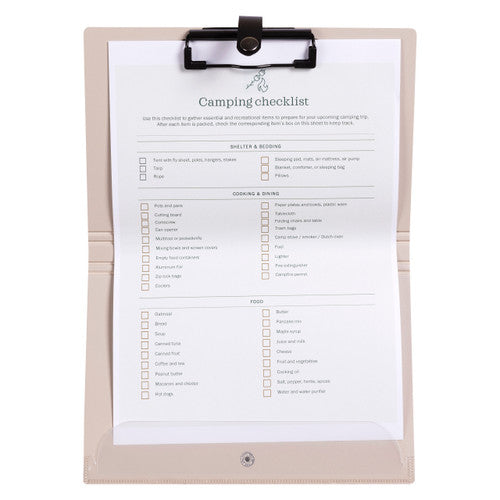 Marbig Enviro Clipboard Foldable A4 Black