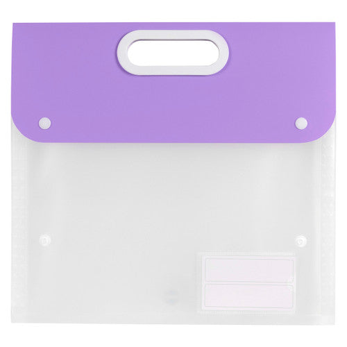 Marbig Expanding Art Portfolio A4 with Handle Pastel Assorted