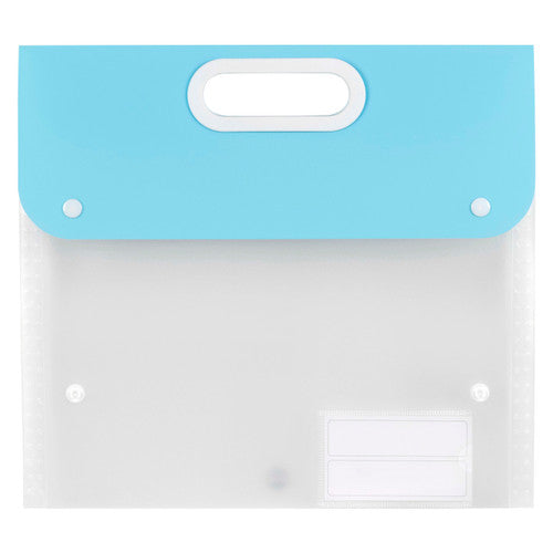 Marbig Expanding Art Portfolio A4 with Handle Pastel Assorted