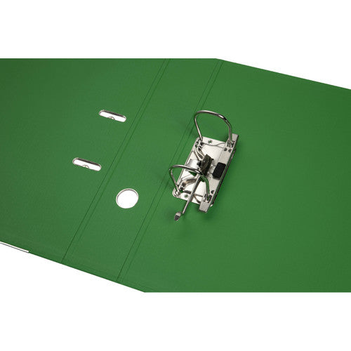 Marbig Lever Arch File Foolscap Green Pack of 10