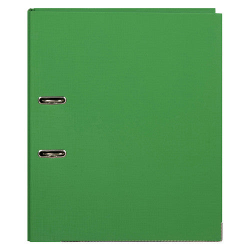 Marbig Lever Arch File Foolscap Green Pack of 10