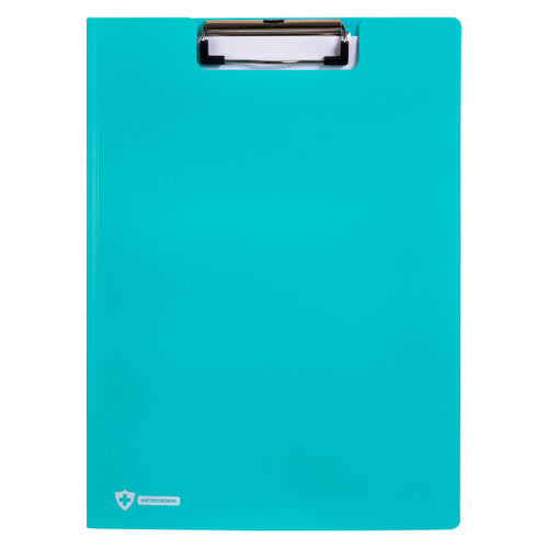 Marbig Professional Clipfolder Antimicrobial PP A4 Blue