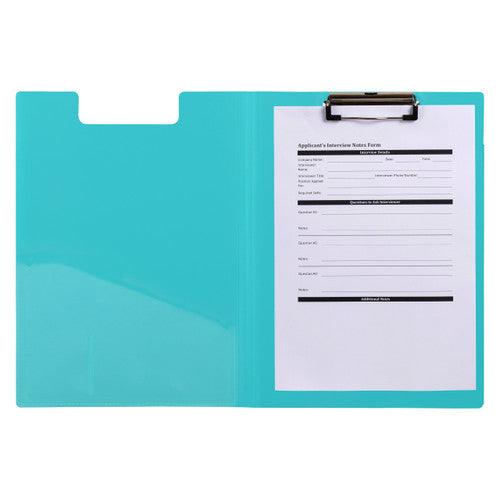 Marbig Professional Clipfolder Antimicrobial PP A4 Blue