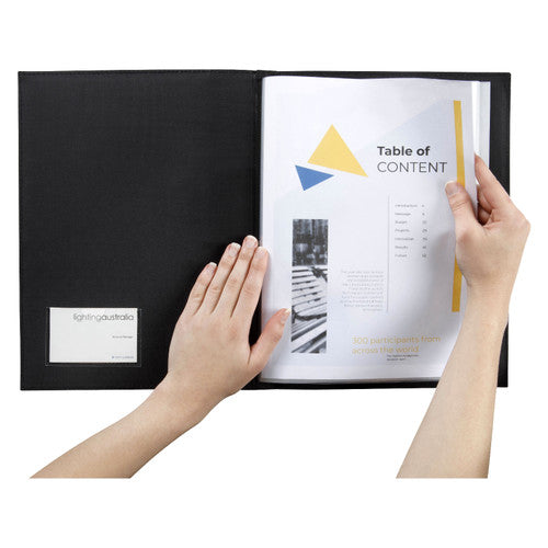 Marbig Professional Display Book Soft Touch 24 Pocket A4