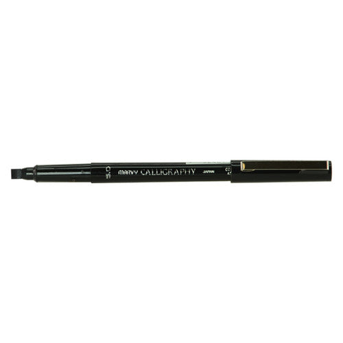 Osmer Marvy Calligraphy Pen 5mm Black Box of 12
