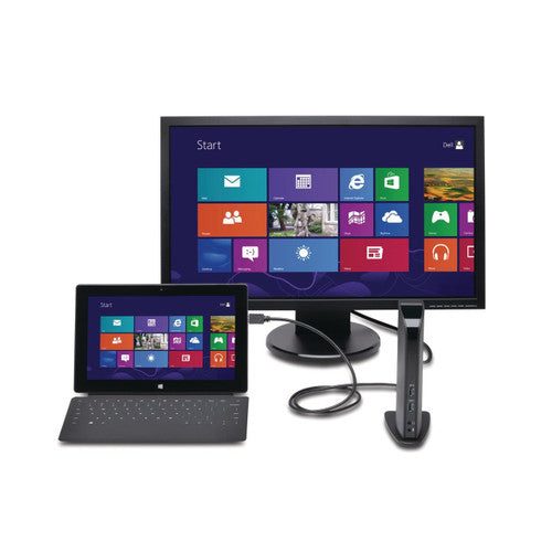 Kensington SD3500V Universal USB 3.0 Dual 2K Docking Station HDMI/DVI-I/VGA