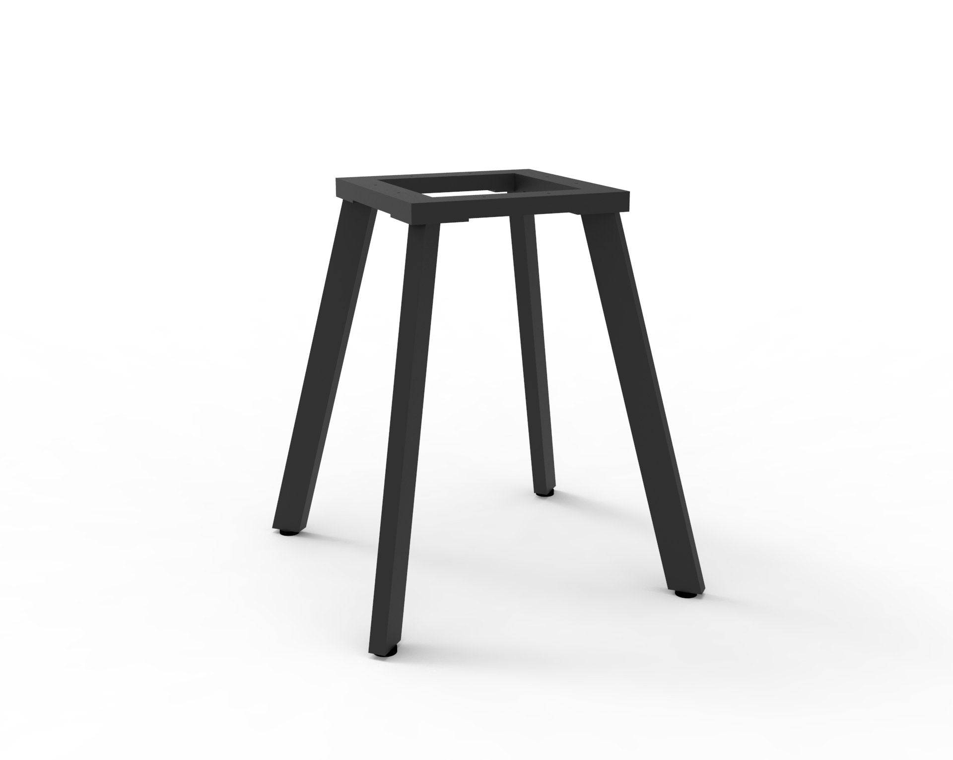 Rapidline Eternity component, Frame Only Black Satin for Eternity Round Meeting Table. Supplied product image for model D-EMT9 BL. View 1.