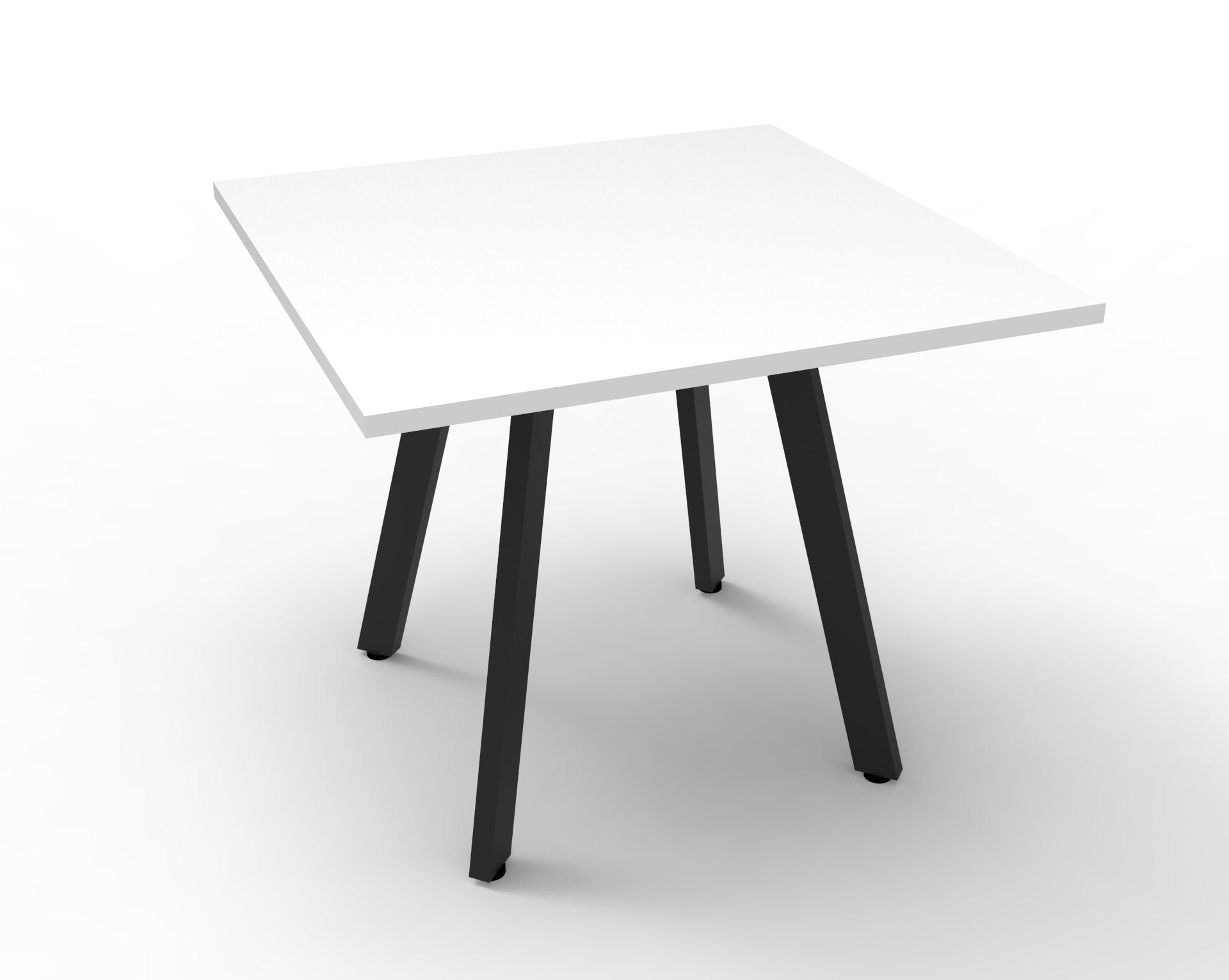 Rapidline Eternity square meeting table. Rapidline range image supplied for model D-ERT990 NO/WS, shown in another finish. View 4.