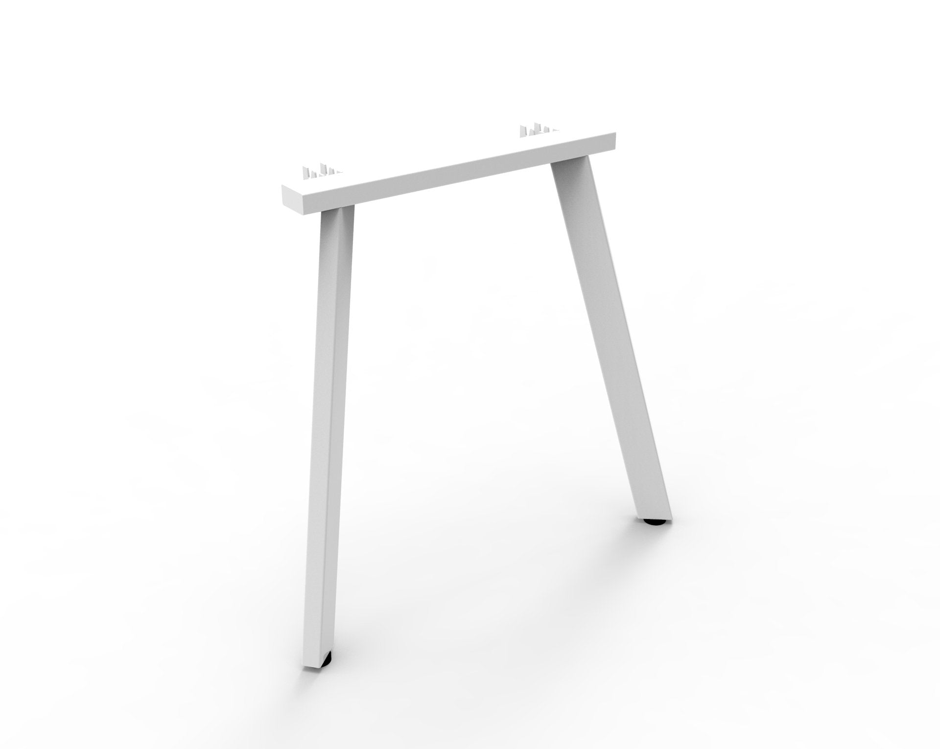 Rapidline Eternity component, Leg Set of 2 Only White for Deluxe Eternity Single. Supplied product image for model D-ESL WS. View 1.