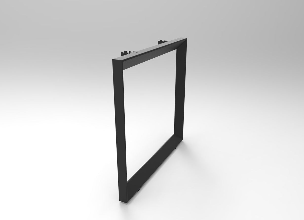 Rapidline Deluxe Infinity single leg set in black. Supplied product image for model D-LSL BL. View 1.