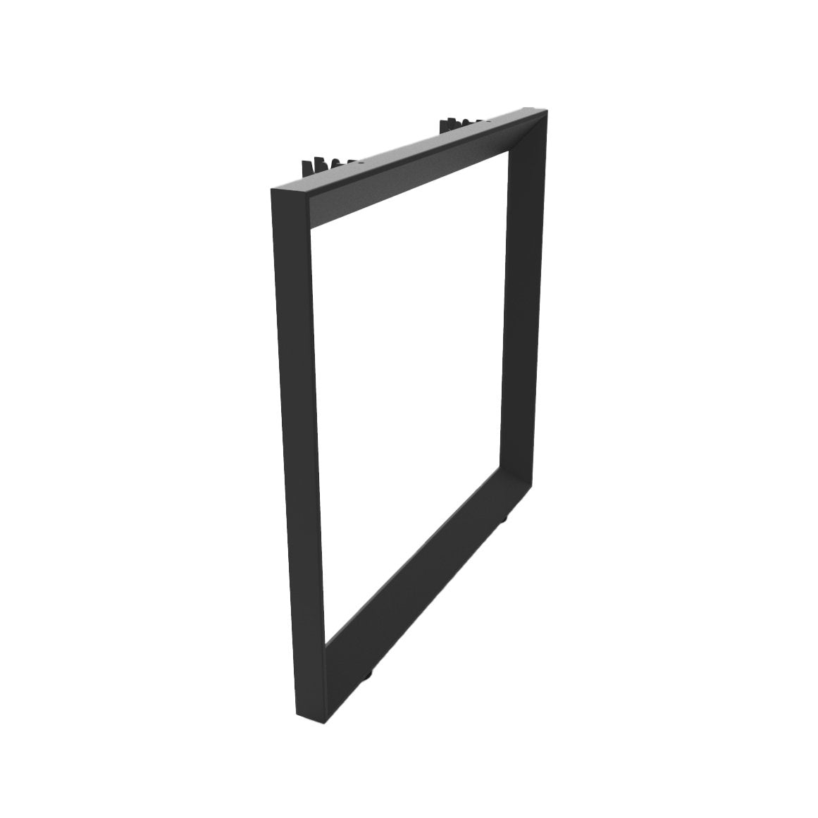 Rapidline Deluxe Infinity single leg set in black. Supplied product image for model D-LSL BL. View 2.