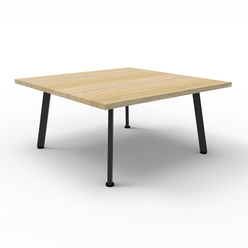 Rapidline Eternity square coffee table. Rapidline range image supplied for model ECT99 C/WS, shown in another finish. View 1.