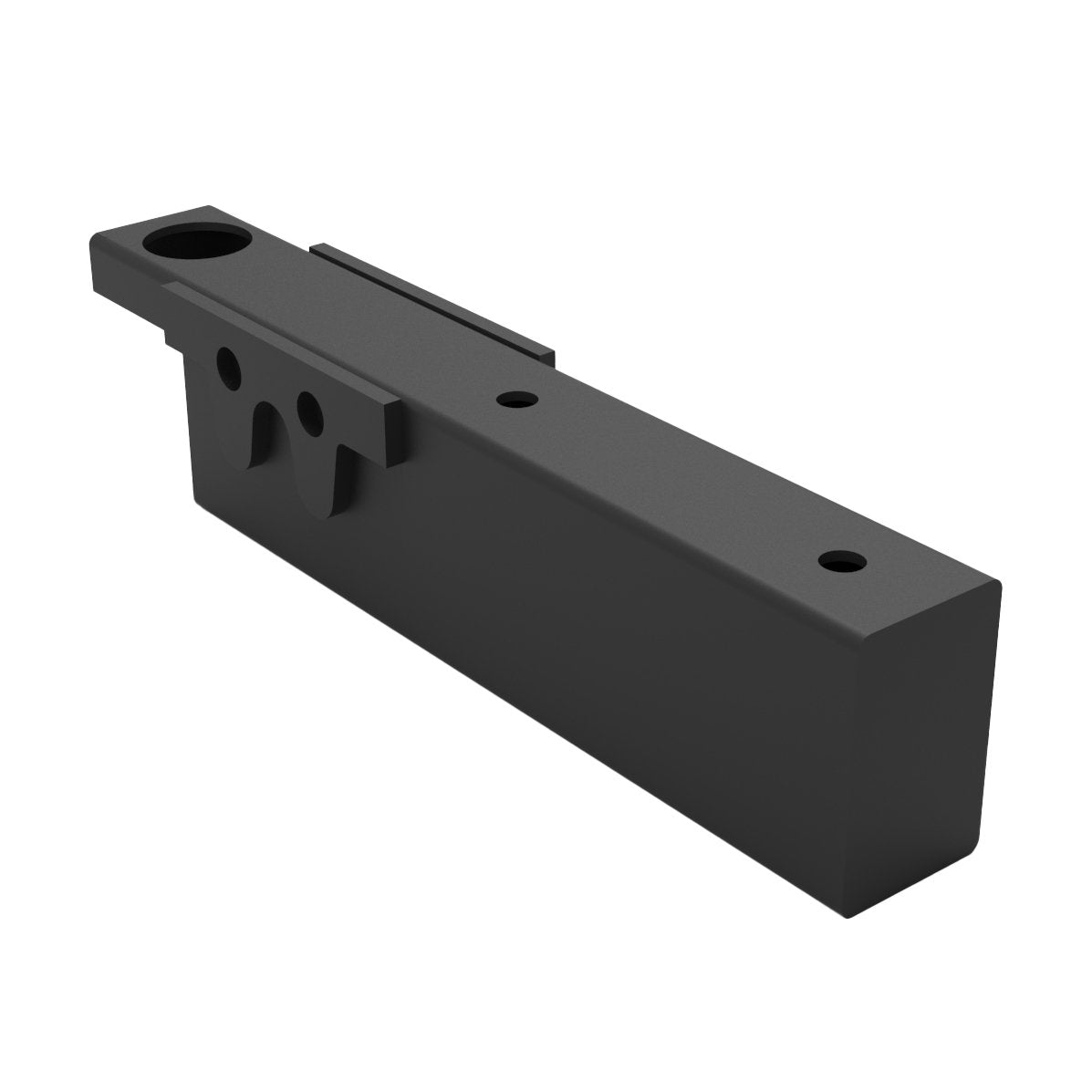 Rapidline Deluxe Infinity leg riser block set in black. Supplied product image for model LRB18 BL. View 2.