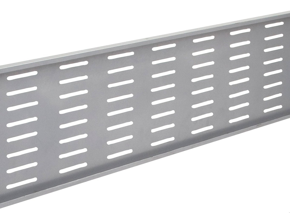 Rapidline Rapid Span modesty panel in brushed silver. Rapidline range image supplied for model SPM157 WS. View 2.