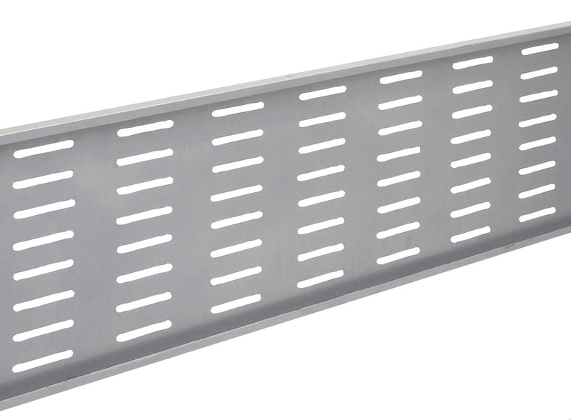 Rapidline Rapid Span modesty panel in brushed silver. Rapidline range image supplied for model SPM157 WS. View 2.