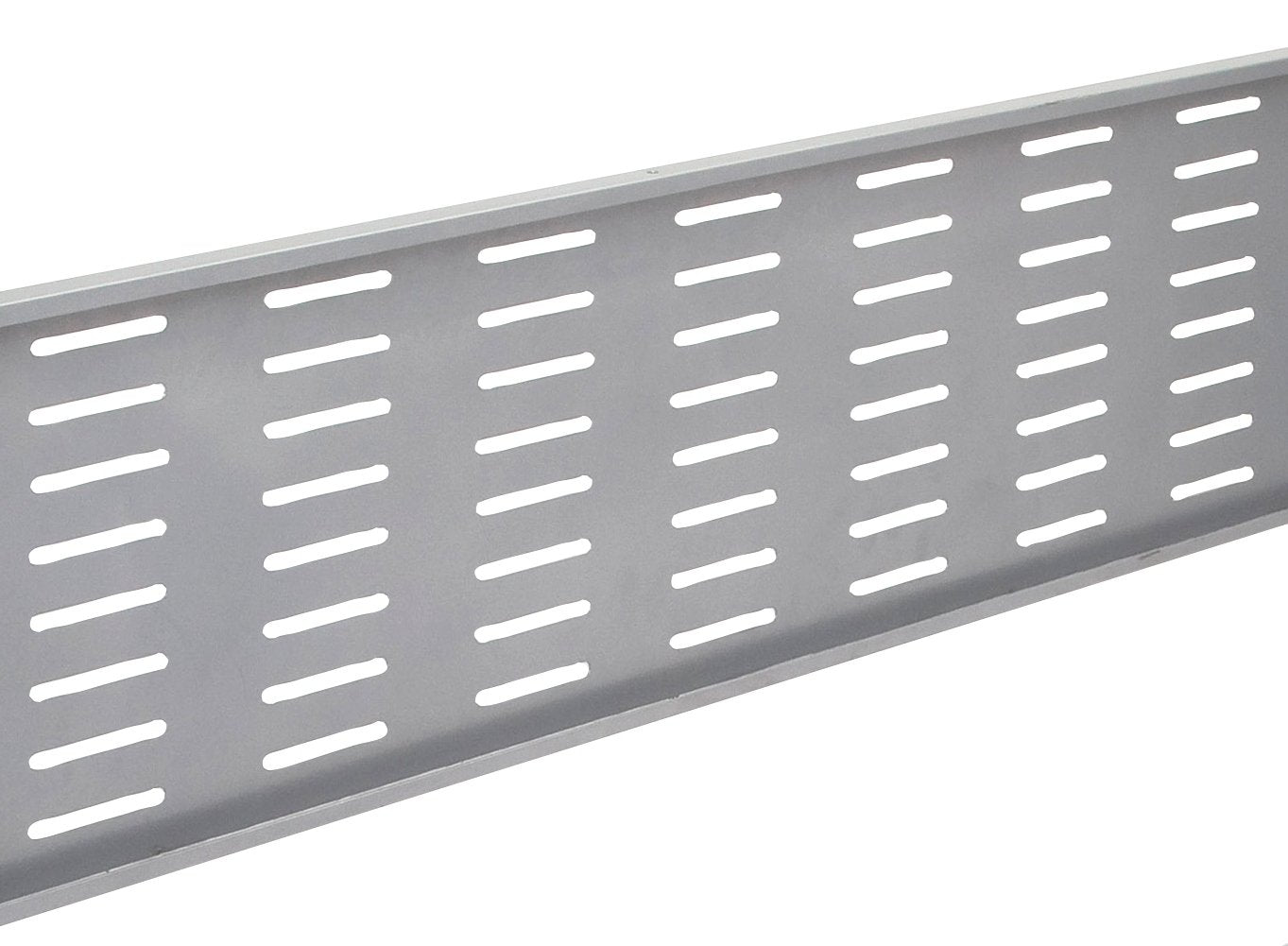 Rapidline Rapid Span modesty panel in brushed silver. Supplied product image for model SPM187 BS. View 1.