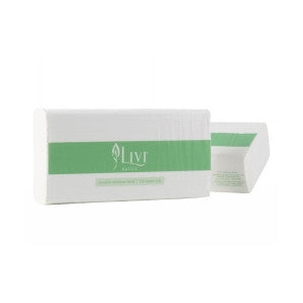 Livi 7201 Basics Ultraslim Towel 1 Ply 150 Sheets Carton 16 – view 2