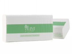 Livi 7201 Basics Ultraslim Towel 1 Ply 150 Sheets Carton 16 – view 2