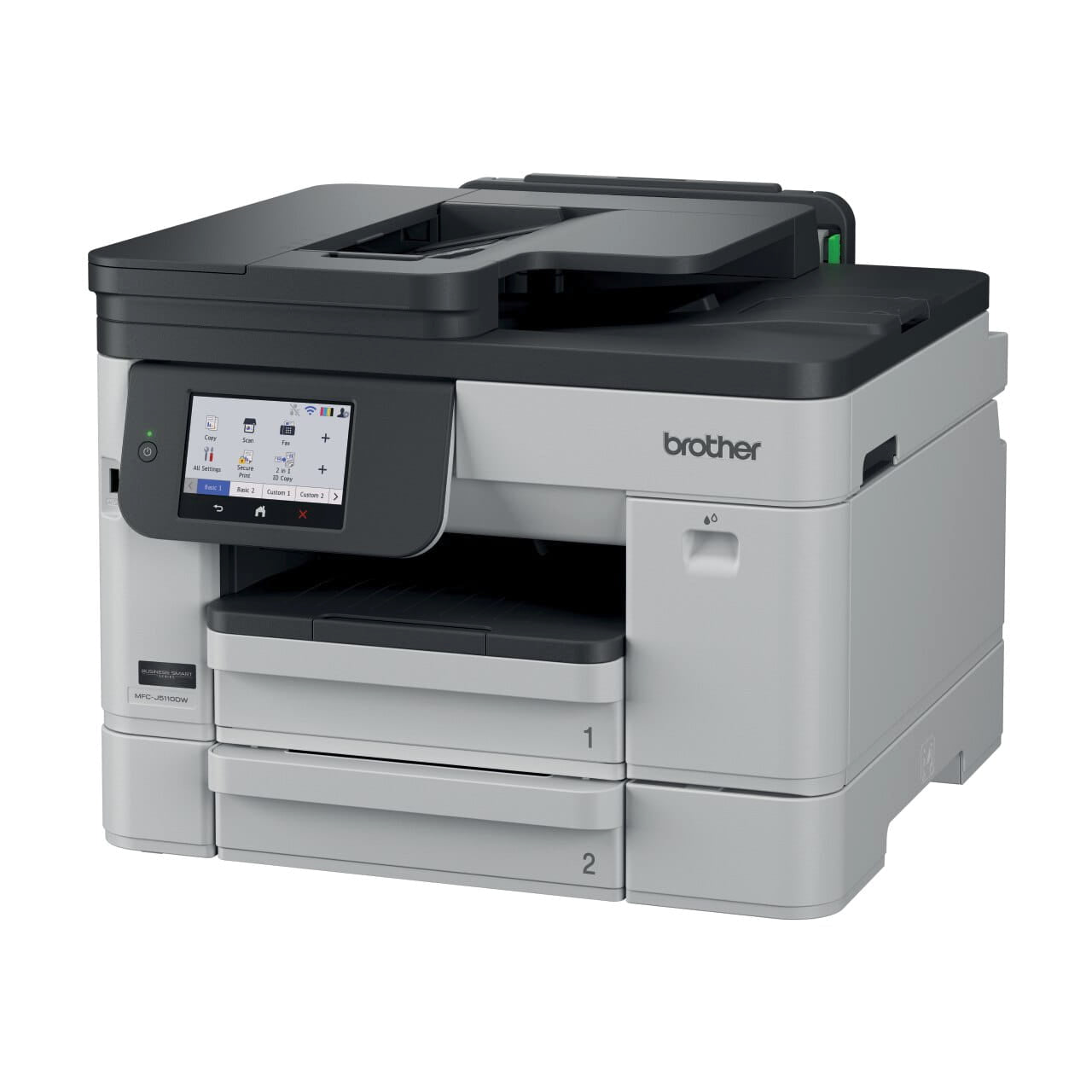 Brother MFC-J5110DW A4 Business Inkjet Multi-Function Centre left three-quarter view