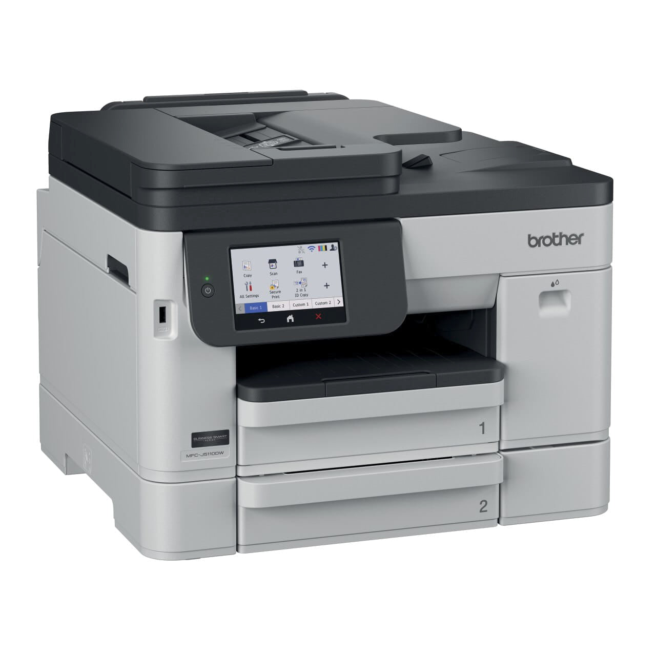 Brother MFC-J5110DW A4 Business Inkjet Multi-Function Centre right three-quarter view