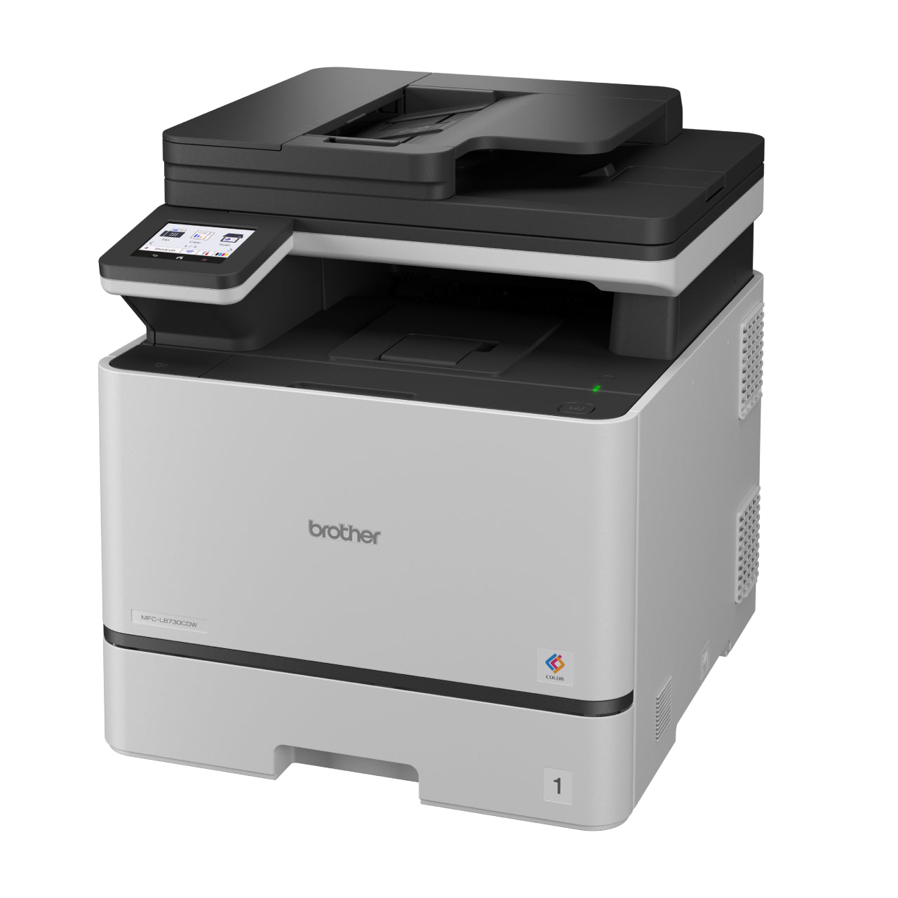 Brother MFC-L8730CDW Colour Laser Multi-Function Centre left three-quarter view