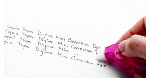 Liquid Paper Dryline I-Mini Correction Tape 5mm x 6m Pack of 3