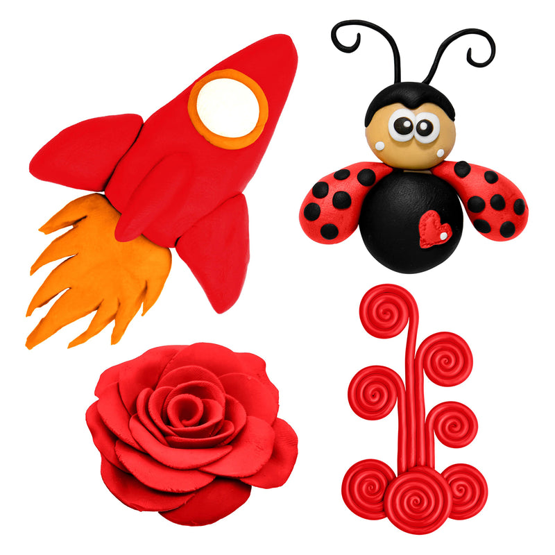 Modelling Clay 500g Red-2