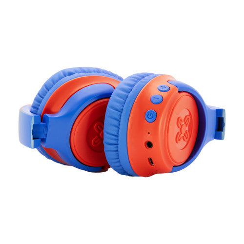 Moki Mixi Volume Limited Wireless Headphone Blue Red