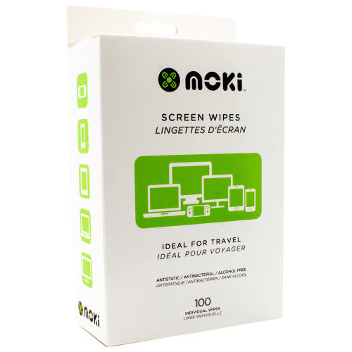 Moki Screen Wipes Pack of 100