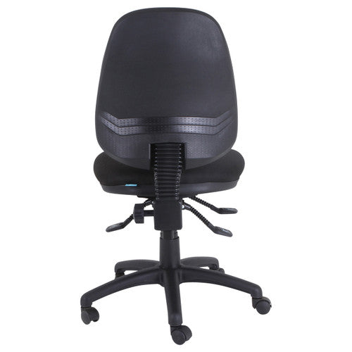 Mondo Java Chair 3-Lever High Back Without Arms Black