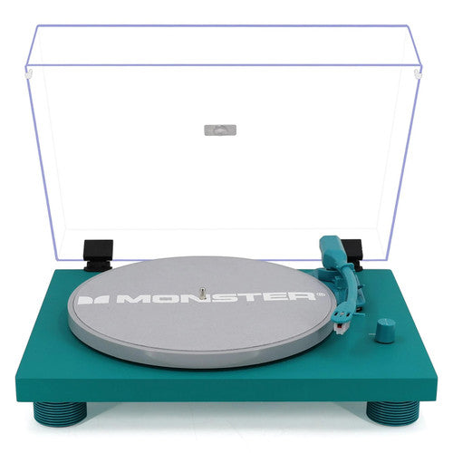 Monster Manual Vinyl Turntable Green