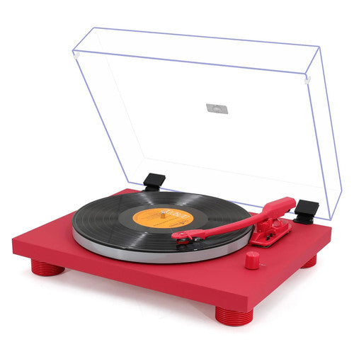 Monster Manual Vinyl Turntable Red