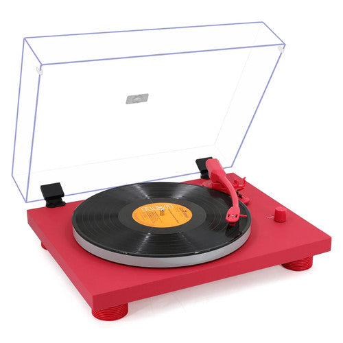 Monster Manual Vinyl Turntable Red