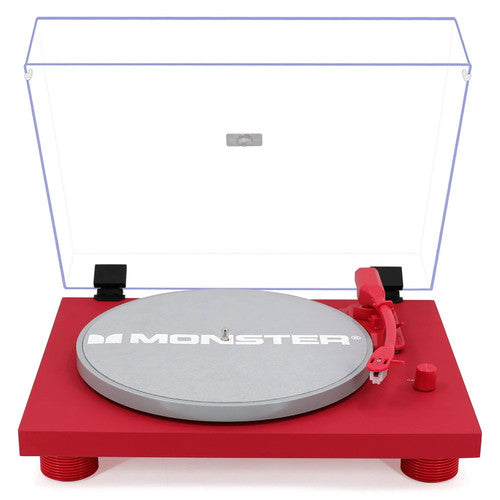 Monster Manual Vinyl Turntable Red